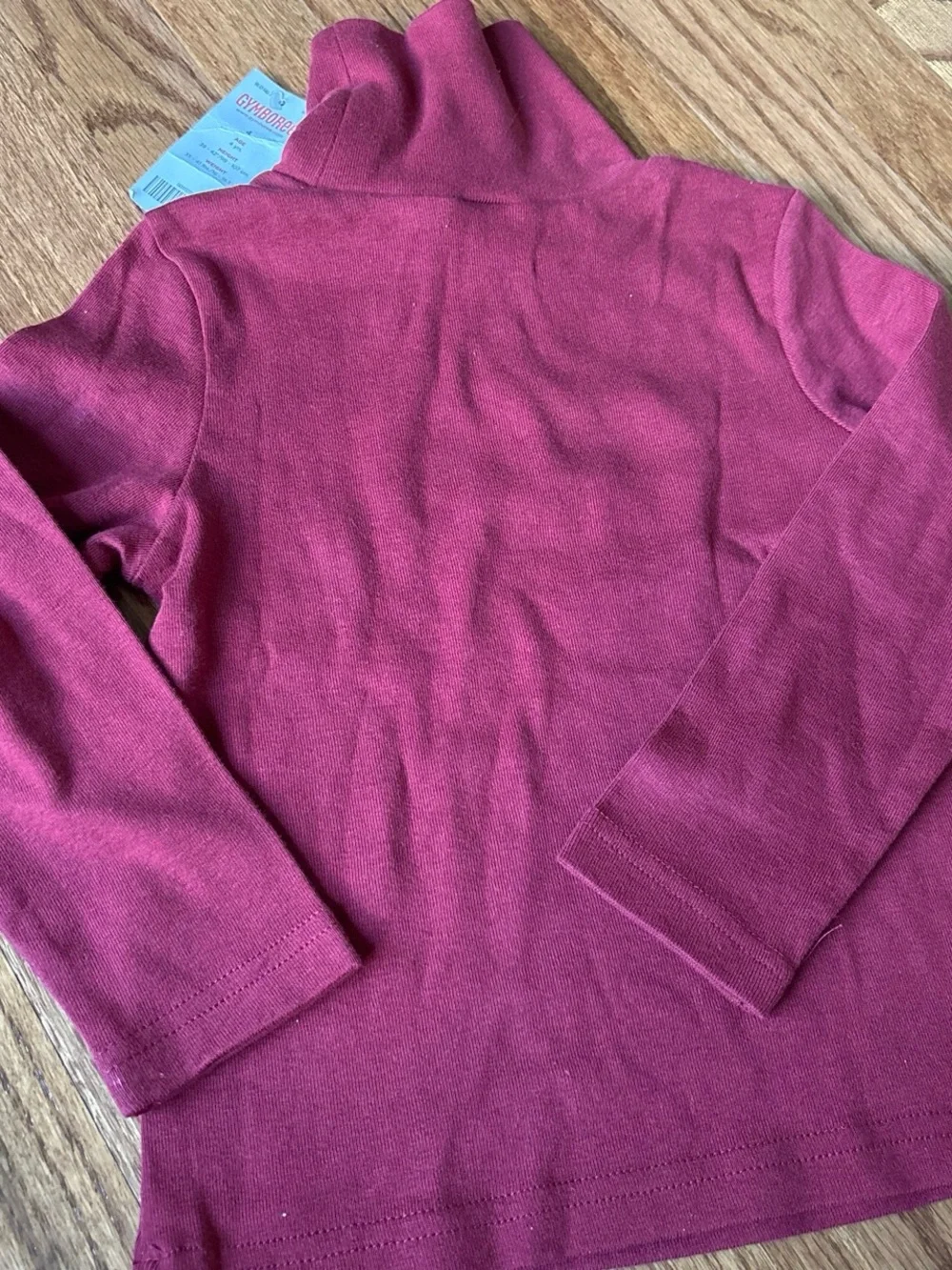 Gymboree Girls' Magenta Turtleneck Long Sleeve Top